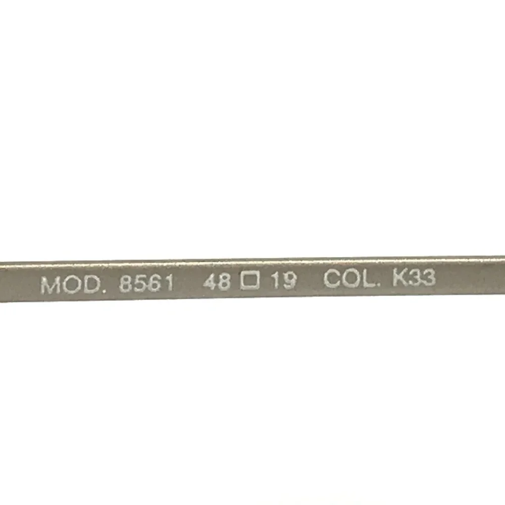 Arte Eyeglasses Frames MOD.8561 COL.K33 Silver Oval Modernist MCM 48-19-125